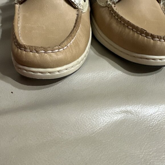 SPERRY TOP-SIDER Women Angelfish Metallic Trimmed Boat Shoe Sz6.5 #STS97410 NWOT - Picture 6 of 9